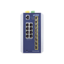 Switch Industrial Administrable Capa 3, 8 Puertos Etherrnet 10/100/1000T, 8 Puertos SFP de 1G/ 2.5G
