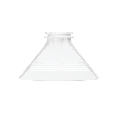 Antena sectorial asimétrica tipo HORN de 90 grados de apertura de 13 dBi, 5 GHz (5.150 - 5.850 MHz) para equipos PrismStation e IsoStation