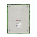 Controlador de Acceso 2 Puertas Administrable en la Nube con Hik-Connect Teams / Interfaz Web / 4 Lectores de Huella o Tarjeta / 100,000 Tarjetas / 10,000 Huellas / Incluye Gabinete y Fuente de Alimentación 12 Vcd 8 A / Soporta Batería de Re