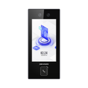 Terminal Facial Min Moe con BOTON DE LLAMADA FÍSICO / 3000 Rostros / Pantalla 4.5" / Administrable en la Nube con Hik-Connect Teams / Exterior IP65 / PoE / WiFi / HIK-IA / SIP Estandar