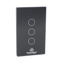 (Wifi) Apagador switch inalámbrico WIFI, control de 3 regresos de carga, 110V