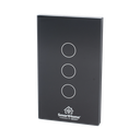 (Wifi) Apagador switch inalámbrico WIFI, control de 3 regresos de carga, 110V