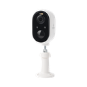 Cámara IP de Batería (Gran Angular) 3 Megapixel | WiFi | Audio Bidireccional | Batería Recargable 5200 mAh | IP65 |Exterior con Protección|  Estadísticas de Energía | Detección de Humanos | Incluye Panel So