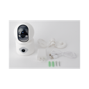 Camara doble lente 3mp| Wifi| autoseguimiento| Detección de movimiento| audio de 2 vias| almacenamiento hasta 128GB