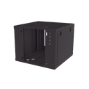 Gabinete de Pared 9U de 635 mm de Profundidad, Rack de 19 in en Acero Reforzado: Compacto y Resistente para Soluciones Profesionales