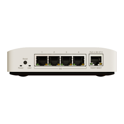 Cloud Router Switch / 4 puertos 10Gbps / Montaje en pared o Riel Din