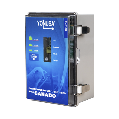 Energizador para Ganado 10,000Volts-2JOULES/ 10,000 metros lineales de proteccion / Cercas Electrificadas