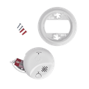 Detector de Humo Autónomo, No Requiere Panel, Con Botón para Silenciar, Sensor por Ionización