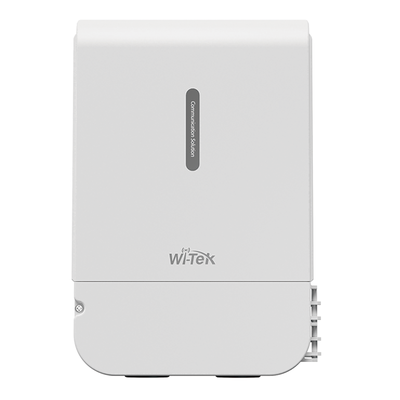 Switch PoE para exterior / Administración en la nube / Con 4 puertos 10/100 Mbsp PoE af/at / 2 Puertos Uplink 10/100 MBPS /  Presupuesto 60 W / PoE hasta 250 metros / Soporta protocolo ONVIF