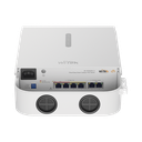 Switch PoE para exterior / Administración en la nube / Con 4 puertos 10/100 Mbsp PoE af/at / 2 Puertos Uplink 10/100 MBPS /  Presupuesto 60 W / PoE hasta 250 metros / Soporta protocolo ONVIF