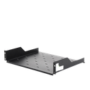 Charola para Soportar Equipos en Rack de 19", Soporta Teclado y Mouse, Profundidad 540 mm