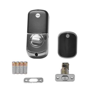 Cerradura ASSURE YRD256, Niquel Satinado/Teclado/ Para puertas Izq o Derecha de  35 a 57 mm de espesor/ Apertura por Smartphone