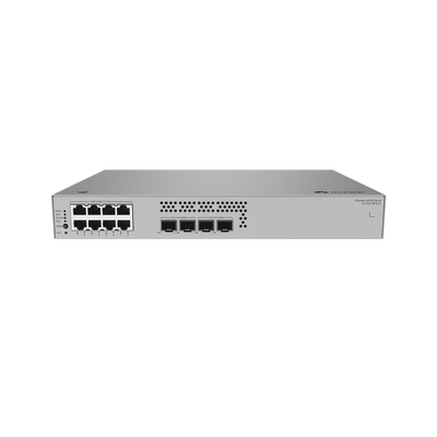 Switch de Acceso Gigabit Administrable PoE Capa 2+ / 8 puertos 10/100/1000 Mbps (PoE) / 2 Puertos 2.5GE SFP + 2 Puertos 10GE SFP+ Uplink  / ERPS / Rutas Estáticas / PoE Perpetuo / 128 W / Administración Nube Gratis
