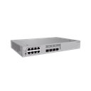 Switch de Acceso Gigabit Administrable PoE Capa 2+ / 8 puertos 10/100/1000 Mbps (PoE) / 2 Puertos 2.5GE SFP + 2 Puertos 10GE SFP+ Uplink  / ERPS / Rutas Estáticas / PoE Perpetuo / 128 W / Administración Nube Gratis