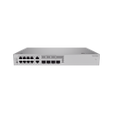Switch de Acceso eKit Administrable  / Capa 2+ / 6 Puertos PoE+ Gigabit + 2 Puertos PoE+ Multi-Gigabit (2.5 Gbps) + 2 Puertos Gigabit + 2 Puertos SFP + 2 Puertos SFP+ / PoE Perpetuo / Presupuesto PoE 128 W / Sin licenciamiento