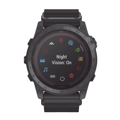 Reloj Garmin tactix® 7 – Pro Edition color negro en bisel de titanio,  multideporte con GPS ofrece funciones tácticas especializadas, así como mapas, música, funciones de entreno avanzadas.