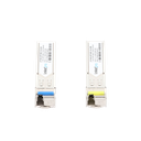 Transceptores Ópticos Industriales Bidireccionales SFP (Mini-Gbic) / Monomodo 1310 & 1550 nm / 1.25 Gbps / 1000BASE-BX / Conector LC/UPC Simplex / DDM / Hasta 20 km / 2 Piezas