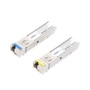 Transceptores Ópticos Industriales Bidireccionales SFP (Mini-Gbic) / Monomodo 1310 & 1550 nm / 1.25 Gbps / 1000BASE-BX / Conector LC/UPC Simplex / DDM / Hasta 20 km / 2 Piezas