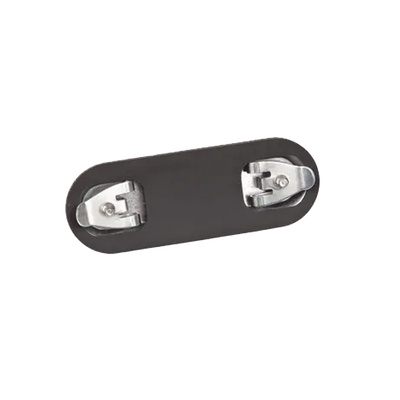 Tapa de Acero y Sello para Caja Ovalada de 1 1/2".
