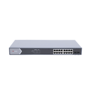 Switch Gigabit PoE+ / Administrable / 16 Puertos 1000 Mbps PoE+ / 2 Puertos SFP / Configuración Nube desde Hik-ParnerPro / PoE hasta 300 Metros / 225 Watts