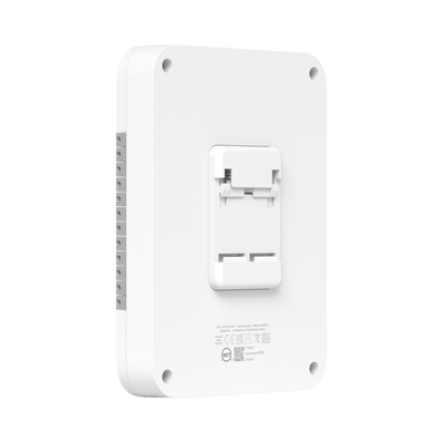 UniFi Access Hub Door, puede conectar 2 lectores y 2 cámaras (no incluidos) para controlar solo una puerta / 2 terminales AUX y 4 entradas adicionales (sensores y botones) POE 802.3bt no incluido