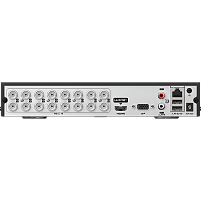 DVR 16 Canales TURBOHD + 8 Canales IP / 5 Megapixel Lite - 3K Lite / Audio de Dos Vías por Coaxitron / ACUSENSE (Evita falsas alarmas) / 1 Bahía de Disco Duro / Salida de Video en Full HD