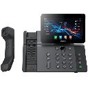 Telefono IP Wi-Fi, Handset Inalámbrico, Recepción de Video, 20 Líneas SIP, Puertos Gigabit, PoE con Puerto USB, Bluetooth.
