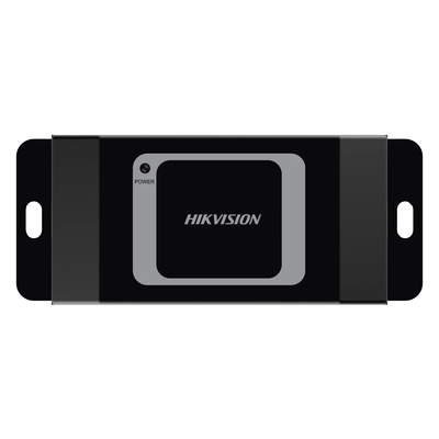 Módulo esclavo para instalaciones SEGURAS en Controles de Acceso Hikvision / Compatible con Biometricos Faciales Min Moe / Conexión RS-485  /  Soporta botón de salida y chapa.