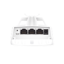 KIT de Enalce Inalámbrico Omada para Exterior / Frecuencia de 5GHz / Emparejamiento Automático / 3 puertos Gigabit / PoE Pasivo 24 Vcc o 802.3 PoEaf / Antena Direccional de 7 dBi MIMO 2x2 / Adminsitración Remota Mediante Omada