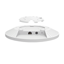 Punto de Acceso Omada / Wi-Fi 6 AX5400 MU-MIMO 4x4 /  Mesh Omada / Alta Densidad de Usuarios / Configuración por Controlador o Stand-Alone / Para Montaje en Techo/pared / Alimentación PoE+