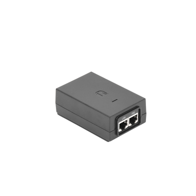 Adaptador PoE Ubiquiti de 48VDC, 0.5A puerto Gigabit