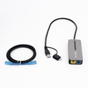 ONU Bridge Dual GPON/EPON USB Portátil / 1 puerto RJ45 2.5Gbps / 1 puerto USB