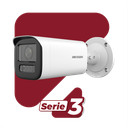 Bala IP 4 Megapíxel / Lente Motorizado 2.7 a 13.5 mm / Dual Light (50 mts IR + 50 mts Luz Blanca)   / Exterior IP67 / WDR 120 dB / PoE  / Micro SD