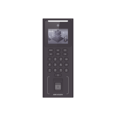Terminal Facial Min Moe WIFI con Batería de Respaldo / Administrable por Smartphone o Nube /  Acceso y Asistencia /500 Rostros y Lector de Tarjetas MIFARE / 3,000 Huellas / 3,000 Tarjetas