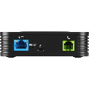 Adaptador de Teléfonos Analógicos ATA / 2 Puertos FXS (Conectar Teléfono Análogo) / Soporta 2 Perfiles SIP / Ethernet 10/100Mbps / Seguridad TLS y SRTP / Conferencia de Voz 3 Vías /