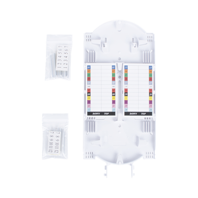 Charola de Empalme para Fibra Óptica, 24 Empalmes, para Uso con FOSC-220J-A104
