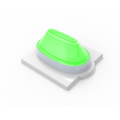 Luz de Pasillo Tri Color para Indicar Presencias en Habitación Compatible con Intercom Modelo Y501WY/Y501Y