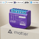 Switch Relevador Inteligente conectividad inalambrica Wifi y BLE / Salida Contacto Seco / Compatible con asistentes de voz / Dimensiones 42x36x16 mm