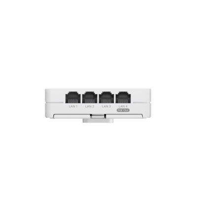 Punto de Acceso Mesh Wi-Fi 6 para interior en pared, hasta 320 usuarios ideal para Hotelería u Oficina.