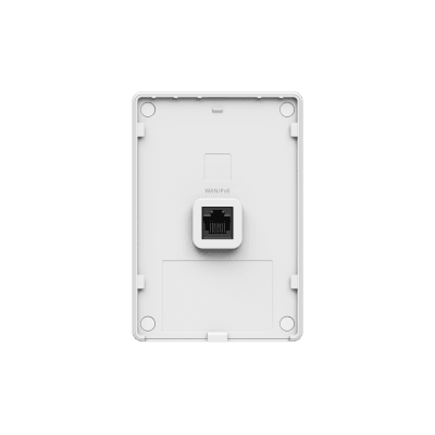 Punto de Acceso Mesh Wi-Fi 6 para interior en pared, hasta 320 usuarios ideal para Hotelería u Oficina.