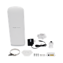 AP Integrado Multipunto Sectorial de 120° de 15dBi Compatible con AirMetro hasta 16 Clientes