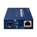 Convertidor de medios PoE++ 100/1000BASE-X SFP a 10/100/1000BASE-T 802.3bt (95 vatios)