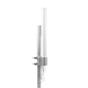 Antena omnidireccional, potente cobertura de 360°, doble polaridad MIMO 2x2, frecuencia 2 GHz (2.35-2.55 GHz) de 10 dBi