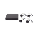 [Dual Light] Kit TurboHD 3K (5 Megapixel) / DVR 4 Canales / 4 Cámaras Bala para Exterior y Metal / Micrófono Integrado / Accesorios de Interconexión / Fuente de Poder