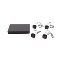 [Dual Light] Kit TurboHD 3K (5 Megapixel) / DVR 4 Canales / 4 Cámaras Bala para Exterior y Metal / Micrófono Integrado / Accesorios de Interconexión / Fuente de Poder
