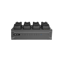 Dock Station de Escritorio con 8 Estaciones de Carga para Body Cams / Doble Interfaz de Red / 4 Bahías de HDD / Carga y Respaldo Automático / Prevención de Pérdida de Datos / Cobertura Cíclica / Reproducción d