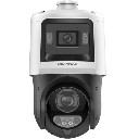 [TandemVu] PTZ IP 4 Megapixel + Cámara Fija 4 Megapixel / 25X Zoom / 100 mts IR + 30 mts Luz Blanca / IP67 / ACUSENSE / PoE+ / 2 Micrófonos Integrados y Bocina / Alerta Audible y Luz Estroboscopica / Alarmas I/O / DARKFIGHTER / Micro SD