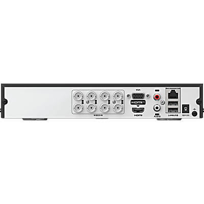DVR 8 Canales TURBOHD + 8 Canales IP / 8 Megapixel (4K) / Audio Bidireccional / ACUSENSE / 1 Bahía de Disco Duro / Salida de Video en Full HD / H.265+