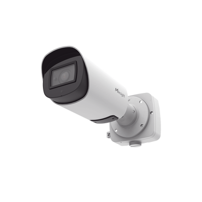 Cámara IP Bullet Motorizada Pro con IA / 4K Ultra HD 5MP / Lente Motorizado 2.7-13.5mm / WDR 120dB / Iluminación 0.002Lux / IR 100m / PoE+ / IP67 IK10 / Analítica Inteligente / Cumplimiento NDAA