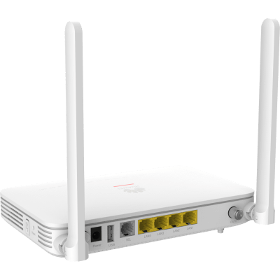 ONT GPON OptiXstar WiFi6 con 4 puertos GE + 1 POTS + 1 CATV, conector SC/APC